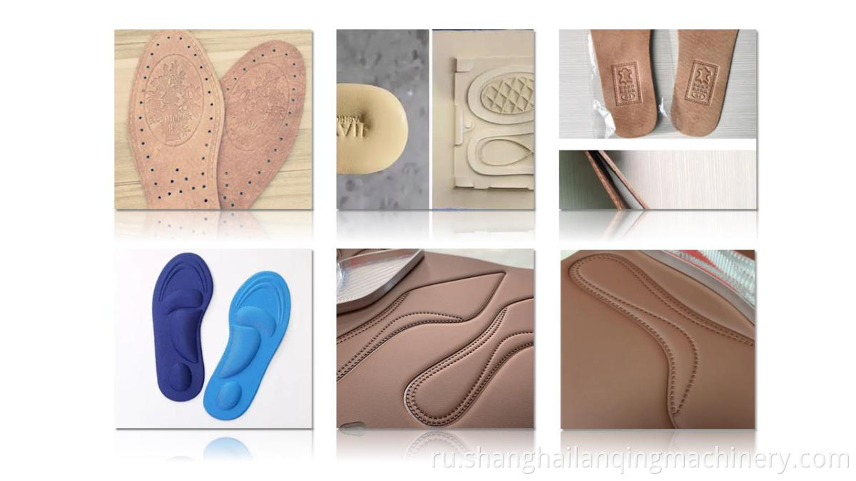 Leather embossing high-frequency fuse machine